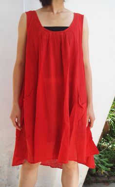 D5 Bright Red Maternity Cotton red dress by SweetCakeCookie, $37.00 Outing Dress, Picnic Event, Black Undershirt, Red Cotton Dress, Big Light, Best Summer Dresses, Beautiful Belts, Favorite Dress, Go Shopping