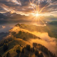 Mount Rigi Captivating Natural Landscapes Beautiful Scenery Pictures, Scenic Wallpaper, Scenery Pictures, Dream Vacations Destinations, Aesthetic Photography Nature, Gorgeous Sunset, Landscape Scenery, Beautiful Mountains