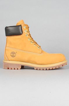 The Timberland Icon 6  Premium Boot in Wheat Nubuck by Timberland Timberland Boot, 90s Hip Hop Fashion, Yellow Boots, Streetwear Styles, Timberlands Shoes, 90s Hip Hop, Timberlands, Timberland Boots, Rappers