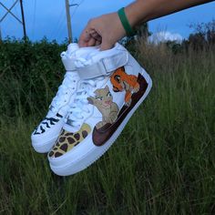 Custom Made Brand New Size 9men The New Lion King Movie Just Came Out Had To Make Lion King Customs This Is All Hand Custom Painted By My Boyfriend His Instagram Is @Reezyeli If You Want To See More Of His Work Nike Custom High-top Sneakers, Nike Custom Sneakers With Abzorb Midsole, Nike Custom Sneakers With Round Toe, Custom Nike Low-top Sneakers, Nike Shoes Custom, Custom Jordan Shoes, King Air, Lion King Movie, Custom Jordans