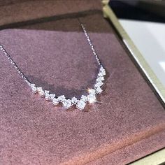 Round Cut Cubic Zircon Women Necklace Pendant Elegant Silver Plated Jewelry | eBay Floating Diamond Necklace, Wedding Jewelry For Bride, Wedding Bride Jewelry, Broken Hearted, Silver Wedding Jewelry, Silver Necklaces Women, Moissanite Necklace, Silver 925 Necklace, Bar Pendant