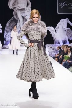 Igor Gulyaev Collection осень-зима 2013-14 | Intermoda.Ru - новости мировой индустрии моды и России Fashion Basics, Fur Clothing, Beauty Dress, Women Clothes, Character Outfits, City Chic, Basic Style