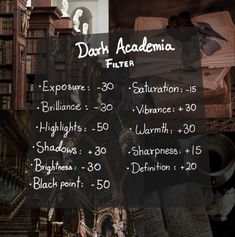 a poster with the dates and times for each event in front of bookshelves