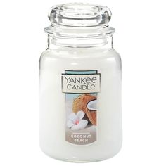 yankee candle coconut beach large jar