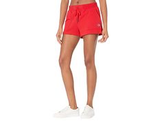 Champion Campus French Terry Graphic Shorts - Women's Clothing : Cheerful Red : Embrace those warm-weather days ahead with the track-inspired Champion Campus French Terry Shorts. Athletic dolphin shorts crafted from a breathable French terry with 'C' patch logo detail on the left hem. When the temps start to rise, track-inspired Champion Campus French Terry Graphic Shorts are a warm-weather alternative to your fav sweats. Cotton-rich French terry has a soft, looped-backed that keeps you cool fro Athleisure Sweatpants With Elastic Waistband In Short Length, Casual Bottoms With Built-in Shorts For Jogging, Athleisure Sweatpants With Built-in Shorts, Red Cotton Sporty Athletic Shorts, Sporty Red Cotton Athletic Shorts, Sporty Jogging Shorts With Short Leg, Jogging Shorts For Sports Season, Athleisure Cotton Short Sweatpants, Cotton Athleisure Sweatpants Short Length