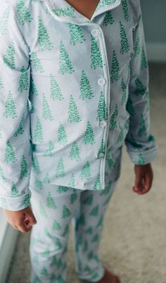 Our family Christmas tree pajamas are just simply precious...perfect for holiday photos, meeting Santa or waking up on Christmas morning. 95% Polyester 5% Spandex True to size Bee Clothing, Button Down Pajamas, Santa Mini, Family Christmas Tree, Meet Santa, Family Pjs, Santa Pictures, Blue Christmas Tree, Button Outfit