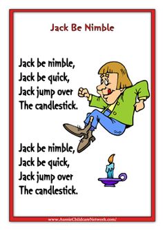 jack be nimble is jumping over the candlestick