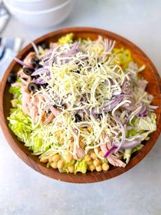 La Scala Salad La Scala Salad, Scala Salad, Scala Chopped Salad, Tuna And Egg, Best Macaroni Salad, Italian Sub