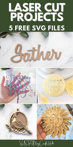 laser cut projects 5 free svg files for father's day and birthdays