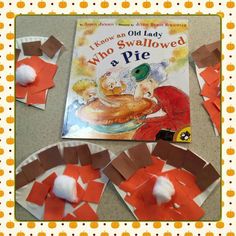 an old lady who swallowed a pie by dr seussler and paper plate crafts