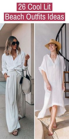 Boho Beach Outfits Women, Beach Resort Outfits Plus Size, Trendy Vacation Outfits 2023, Summer Beach Outfit 2023, Smart Beach Wear Outfit Ideas, Beach Style Fashion Over 40, Spring Break Clothes Beach, Italian Beach Style, San Diego Beach Outfits