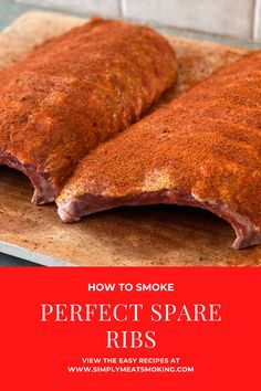 Smoked Spare Ribs In Electric Smoker, Smoked Pork Spare Ribs In Pellet Smoker, Spare Ribs On The Smoker, Spare Ribs Smoker Recipes, Smoked Pork Ribs Pellet Smoker, Smoked Spare Ribs Pellet Grill, Smoked Spare Ribs In Smoker, Smoked Pork Ribs In Smoker, Smoked Ribs In Pellet Smoker