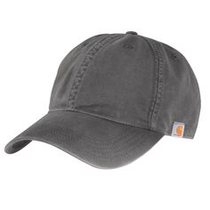 Men's Cotton Canvas HatWhen you want something comfortable to keep the sun out of your eyes, this men's cap gets the job done. It also wicks away sweat to keep you dry and features an odor-fighting sweatband. It's made from durable cotton canvas. Features100% cotton washed canvas Carhartt Force® sweatband fights odors and FastDry® technology wicks away sweat for comfortLight-structured, medium-profile cap with pre-curved visorAdjustable fit with hook-and-loop closureCarhartt embroidered on backM Carhartt Hats, Canvas Hat, Mens Hats Fashion, Work Wear Outfits, Large Hats, Tactical Clothing, Carhartt Workwear, Men Carhartt, Cap Mens