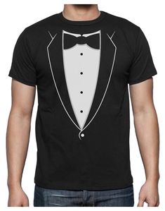 PRICES MAY VARY. Tuxedo shirt for men; A fun way to suit up in style for halloween, wedding, bachelor or costume party Dress up in no time in this easy no fuss tuxedo costume. A great gift for your boyfriend, husband, father, brother, son or friend to celebrate this special occasion Feature: quality basic wear printed garment; Comfort style made of friendly material, soft, comfortable and breathable. Casual and standard fit ideal for hot or cold seasons Print and designs: quality graphic apparel Halloween Costume Mens, Suit With Bow Tie, Easy Last Minute Costumes, Mens Tux, Tux Shirt, Bow Tie Suit, Funny Costume, Printed Suit, Last Minute Costumes