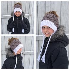 This is a PDF crochet pattern for a super warm and thick ponytail or messy bun hat in multiple sizes. The hole uses an elastic hair tie to stretch over a bun but still stay snug for a ponytail. Keep your hair up and out of the way but still stay warm!Skill Level: Intermediate (written instructions only, NO photo tutorial or video)All of my patterns are written in U.S. Standard Crochet Terminology.You are welcome to sell all finished items from this pattern. When selling items online, a link ... Crochet Hat With Ponytail Hole, Crochet Ponytail Hat Pattern, Messy Bun Hat Crochet Pattern, Ponytail Hat Pattern, Bun Hat Crochet Pattern, Crochet Bun Hat, Messy Bun Hat Pattern, Ponytail Hat Crochet, Messy Bun Hat Crochet