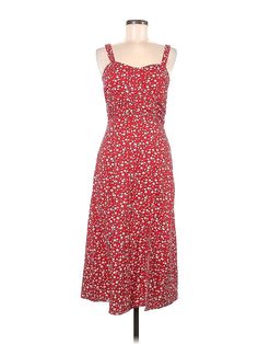 Shein Casual Dress Size: Medium Red Dresses - used. 100% POLYESTER, Midi, Square, Hearts, Midi/Calf Length, Sleeveless | Shein Casual Dress: Red Hearts Dresses - Size Medium Red Maxi Dress With Sweetheart Neckline For Summer, Red Sweetheart Neckline Maxi Dress For Spring, Red Sweetheart Neckline Maxi Dress For Summer, Red Midi Dress With Sweetheart Neckline For Summer, Red Midi Dress With Sweetheart Neckline For Spring, Fitted Sleeveless Dress With Heart Print, Red Sweetheart Neckline Midi Dress For Spring, Casual Summer Dresses With Heart Print, Red Summer Dress With Sweetheart Neckline