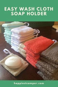 the easy wash cloth soap holder