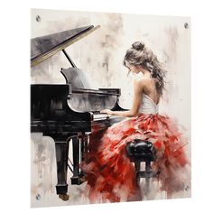 Enhance your space with our exquisite Traditional acrylic wall art. This Beige acrylic wall decor features vibrant colors and stunning detail, offering a modern touch to any room. Acrylic Wall Decor, Reflecting Light, Red Home Decor, Music Piano, Accent Wall Decor, Wall Art Black, Woman Art, Acrylic Panels, Acrylic Wall Art