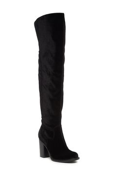 Kelsi Dagger Brooklyn Logan Over the Knee Boot (Women) | Nordstrom Knee-high Heeled Boots With Stacked Heel For Night Out, Knee-high Boots With Stacked Heel For Night Out, Wide Calf Thigh High Heeled Boots For Formal Occasions, Wide Calf Thigh High Heeled Boots For Formal Wear, Thigh High Heeled Boots For Formal Fall Occasions, Thigh High Heeled Boots For Formal Fall Events, Formal Thigh High Wide Calf Boots, Formal Thigh-high Wide Calf Boots, Formal Thigh High Heeled Boots For Fall