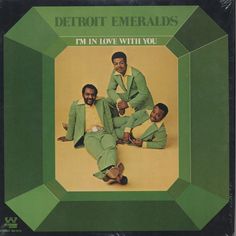 the detroit emeralds i'm in love with you album cover art print poster