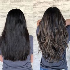 Underlights Hair, Brunette Balayage Hair, Long Dark Hair, Brown Hair Balayage, Ombré Hair, Balayage Brunette