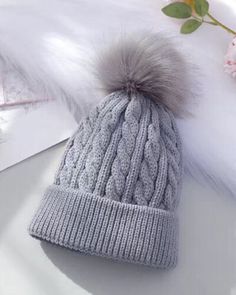 Kids Girls Pom-pom Decor Beanie Hat | eBay Cute Soft Knit Winter Hats, Cute Winter Hats For Cold Weather, Winter Playful Soft Knit Bonnet, Cute Warm Crochet Hat For Winter, Casual Winter Beanie With Pom Poms, Casual Beanie With Pom Poms, Casual Fall Beanie With Pom Poms, Cute Winter Crochet Hat, Casual Pom Pom Hat For Cold Weather