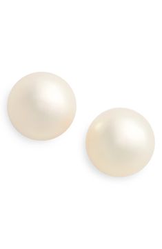 Classic post earrings make an elegant statement. Style Name:Mikimoto Akoya Pearl Earrings. Style Number: 286824. Available in stores. Akoya Pearl Earrings, Pearl Stone, Akoya Pearls, Gift Card Sale, Pearl Stud Earrings, Stone Cuts, Pearl Size, Punctuation, Pearl Studs