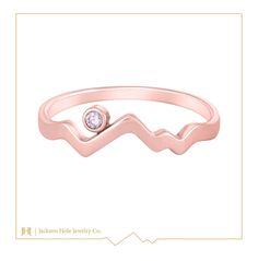 The iconic Teton Stacking Ring Collection continues with this extremely limited edition of 19 rings. Each ring comes with a bezel set 2mm natural fancy inten... Pink Diamond Band, Special Ring, Diamond Band, Pink Diamond