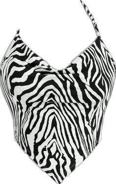 Trendy White Halter Camisole Top, Trendy White Halter Tank Top, White Y2k Halter Neck Tank Top, White Seamless Halter Neck Tank Top, Trendy Fitted Vest With Spaghetti Straps, Trendy Seamless Halter Camisole, Trendy Seamless Camisole Halter Top, Trendy Seamless Halter Camisole Top, Casual Sleeveless Zebra Print Top