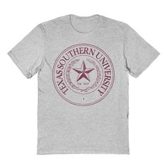 NCAA Texas Southern University Sports T-Shirt - Gray S Texas Southern University, Southern University, University Shirt, School Pride, Tiger T Shirt, Sports T Shirt, Sport T Shirt, Favorite Team, Screen Print