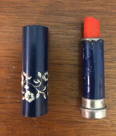 Helena Rubinstein Vibrant Orange  lipstick Some lipstick remains Sold as a collectible  wear to case as shown Cannot recommend use If buying as a gift please be certain recipient is aware item is not for use Vintage cosmetics are not for personal use. They are sold as collectibles only Helena Rubinstein, Orange Lipstick, Vintage Cosmetics, Belt Design, Lip Colour, Vibrant Orange, Lip Color, Lip Colors, Vintage Looks