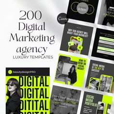 the digital marketing agency is designed to be used as an advertisement for their products and services