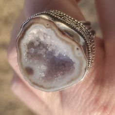 Brand New Handmade Huge Geode Agate Druzy Antique Design Silver Statement Ring. Size 11 925 Stamped New To Poshmark? Use Referral Code Kimberlyn222 To Receive $10. White Agate Rings As A Gift, White Agate Rings Suitable For Gifts, White Agate Rings Perfect For Gifts, White Agate Rings For Gift, White Agate Rings With Natural Stones, White Agate Gift Rings, Silver Agate Geodes As A Gift, Silver Geodes As Gift, Silver Geode Gemstone As A Gift