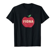 PRICES MAY VARY. Lightweight, Classic fit, Double-needle sleeve and bottom hem Fiona Apple Shirt, Apple Shirt, Fiona Apple, Vintage Apple, Fashion Toys, Luxury Store, Pharmacy Gifts, Branded T Shirts, Black Shirt