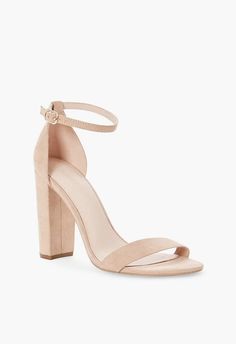 Lorelai Block Heeled Sandal in Beige - Get great deals at JustFab Trendy Block Heels With Ankle Strap For Work, Trendy Ankle Strap Block Heels For Work, Chic Block Heels With Ankle Strap And Buckle Closure, Chic Adjustable Ankle Strap Block Heels, Summer Ankle Strap Block Heels For Work, Summer Workwear Block Heels With Ankle Strap, Summer Workwear Ankle Strap Block Heels, Trendy Formal Block Heels With Buckle Closure, Elegant Block Heels With Buckle And Open Heel