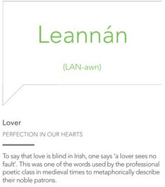 the words leann are written in different languages