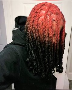 Reverse Dye Dreads, Loc Dye, Dread Colors, Lock Hairstyles, Reverse Ombre Hair, Dyed Dreads, Loc Ideas, Dread Hairstyles For Men, Blonde Dreadlocks