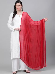 "Find more items of ADA:- https://www.etsy.com/in-en/shop/AdachikanStudio Fabric: Chiffon Length: 2.5 meter Color Option: Red, Black and White , Lemon Embellishments: Muqaish/Mukaish and Gota Patti Thread: Cotton Touch and Feel: Soft and Comfortable Silhouette: This Chiffon Dupatta /Shawl/Stole/Wrap is the most comfortable and soft fabric texture. This pre-washed Dupatta showcases the elegance and charm of the Chikankari, pair it with any kurti and carry your own style; you end up looking quite Long Sheer Dupatta For Diwali, Georgette Shawl For Eid, Long Georgette Dupatta, Traditional Drape Shawl For Navratri, Long Dupatta For Festivals, Long Self Design Georgette Dupatta, Long Chanderi Dupatta With Self Design, Long Churidar With Sheer Dupatta In Georgette, Long Georgette Churidar With Sheer Dupatta