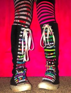 Scene Clothing, 2000s Scene, Kandi Kid, Scene Core, Goth Scene, Scene Outfits, Emo Kid, Scene Girls, Scene Fashion