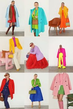 Colorful Wardrobe, Good Color Combinations, Business Portrait, Bold Color