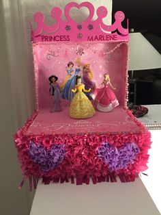 this is a cake made to look like princesses