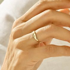 Give a gift they'll be happy with a handmade real solid gold personalized signet ring for a graduation gift The Ring Details ✪ 14k Solid Gold (also in 10k,18k) ✪ Band Options; Solid Yellow Gold, White Gold, Rose Gold ✪ Top Width: 4.60 mm ✪ Bottom Width: 1.08 mm ✪ Thickness: 0.71 mm ✪ Ready to Ship 7 Business Days 🛠 Norm Jewels' pieces are handcrafted by 15-30 years of experienced craftsmen and made to order. 🛠 Note: Engraving is not possible for this item. 🎁 All pieces come in a special turqu Rose Ring Flower, Rose Gold Top, Botanical Ring, Pinky Signet Ring, Gold Leaf Rings, Gold Flower Ring, Engraved Ring, Ring Flower, Solid Gold Band