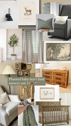 Moody, timeless, woodsy, vintage, southern boy Vintage Cabin Nursery, Modern Hunting Nursery, Old Money Boy Nursery, Antique Themed Nursery, Green Vintage Nursery, Lodge Nursery, Country Boy Nursery Ideas, Nursery Ideas Hunting, Simple Nursery Themes