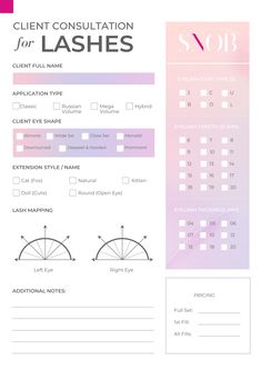 CANVA CLIENT CONSENT FORM - LASHES Client Forms Templates, Eyelash Consultation Form, Lash Tech Planner, Eyelash Extensions Supplies, Lash Extension Consultation Form, Lash Client Consent Form, Lash Tech Consent Form, Eyelash Consent Form, Consent Forms For Lash Extensions