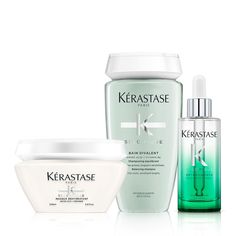 Price:$142.20(List Price:$158.00)! Scalp Balancing Hair Care Set | Kerastase Oily Roots, Dream Shower, Best Hair Care Products, Hair Care Regimen, Hair Quiz, Types Of Hair, Hair Masque, Hair Cleanse