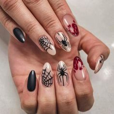 Spidey Nails