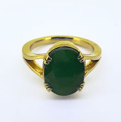 Certified 3-10ct Natural Emerald Panna Astrological Panchdhatu Ring for Strengthening Mercury, Enhancing Intelligence And Career Growth Color: Green Mix Shape/Cut: Oval Mix Finish: Very Good Certification: Lab-Certified (Free Laboratory Report) Description: Certified Zambian Emerald Benefits: The wearer of the Panna stone can distinctively see an increase in his/her creativity, linguistic skills, and artistic talents. The wearer is also able to ideate and innovate in a much more efficient manner Gold Jewelry Simple Earrings, Panna Ring, Rudraksha Jewelry, Panna Stone, Neck Pieces Jewelry, Historical Jewellery, Rose Quartz Bracelet, Gold Jewelry Simple, Rose Quartz Stone