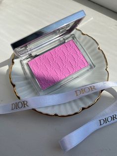 Dior Blush Aesthetic, Dior Aesthetic Wallpaper, Dior Rosy Glow Blush, Aesthetic Dior, Pink Dior, Dior Blush, Dior Aesthetic, Dior Girl, Dior Pink