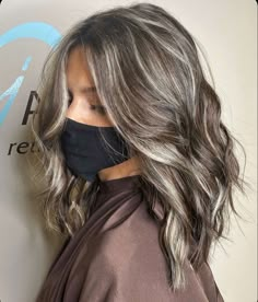 Ashy Brown, New Hair Ideas, Hair 2022, 2023 Hair, Hair Color Styles, Hair Color For Brunettes, Color For Brunettes, Ash Blonde Hair, Gray Hair Highlights