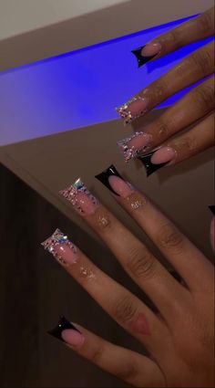 Hard Nails, Girly Acrylic Nails, French Tip Acrylic Nails, Short Square Acrylic Nails, Long Acrylic Nails Coffin